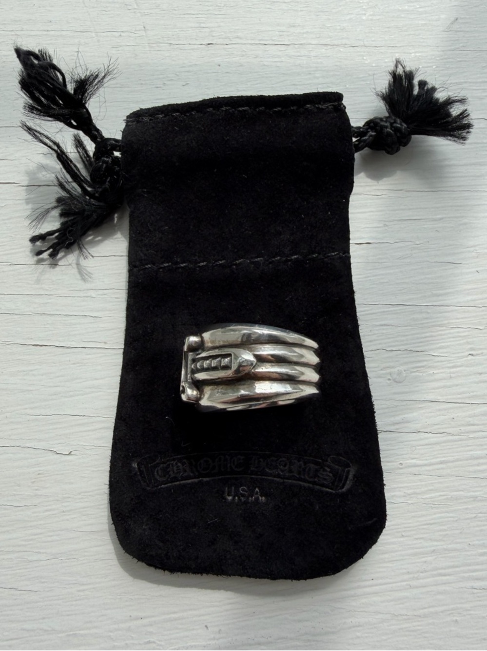 CHROME HEARTS DAGGER RING - Picture 3 of 6
